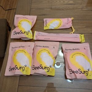 BeeSurg Home Duster Pink Kit Adjustable Long New in Bags